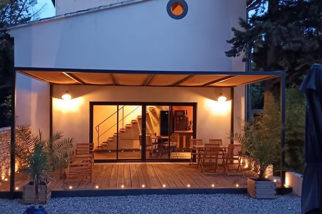 Gite Cosy Au Coeur Du Luberon Lagnes Bagian luar foto